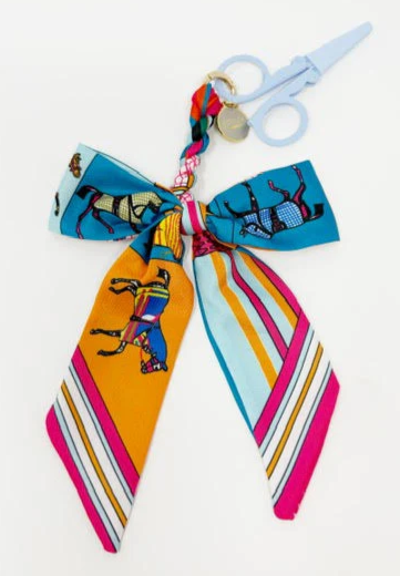 The Bigger The Bow - Fuchsia + Scissors