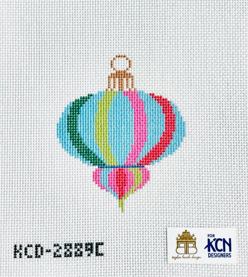 Retro Ornament 2 Needlepoint Canvas