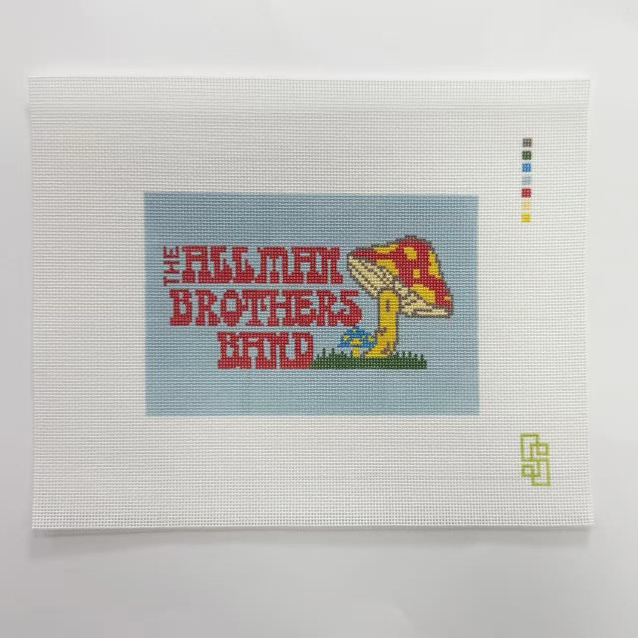 Allman Brothers Band Needlepoint Canvas