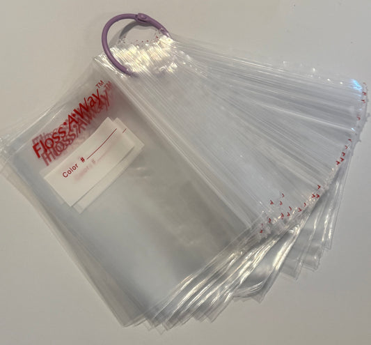 Floss Away Bags with Lavender Ring