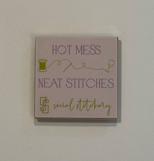 Hot Mess, Neat Stitches Needleminder