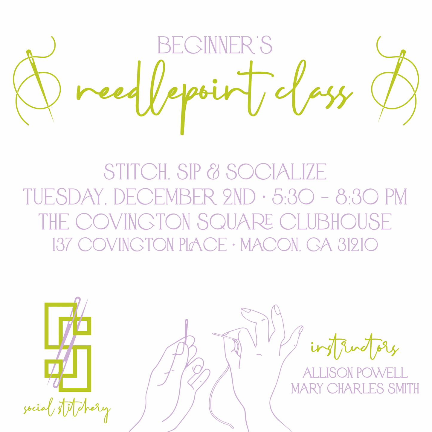 Beginner's Class - Macon, GA 12/2