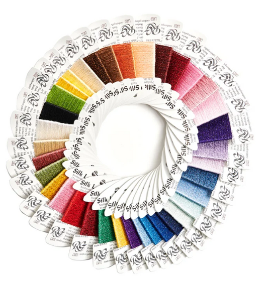 Silk Lame Thread - Cards