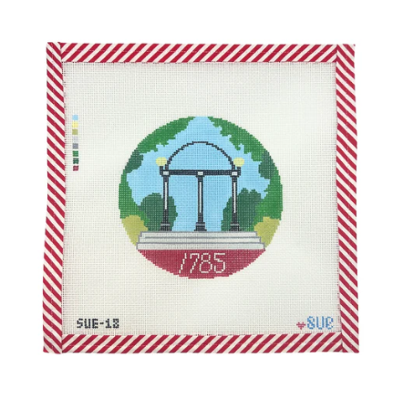 UGA Arch Needlepoint Canvas