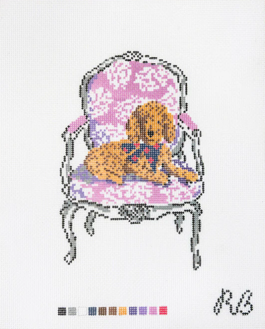 Dapper Doodle Needlepoint Canvas