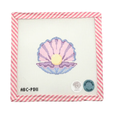 Pearl Shell Needlepoint Canvas
