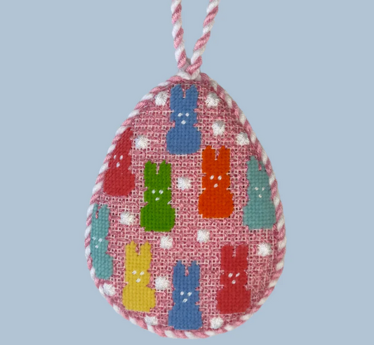 Peeps Bunny Egg Needlepoint Canvas