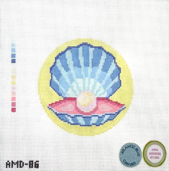 Precious Pearl Needlepoint Canvas