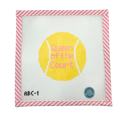 Queen of the Court Needlepoint Canvas