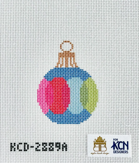 Retro Ornament 1 Needlepoint Canvas