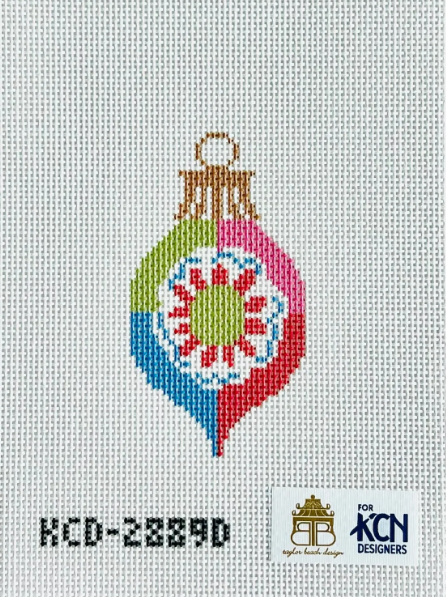 Retro Ornament 3 Needlepoint Canvas