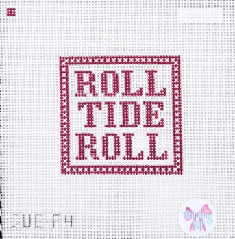 Roll Tide Roll Needlepoint Canvas